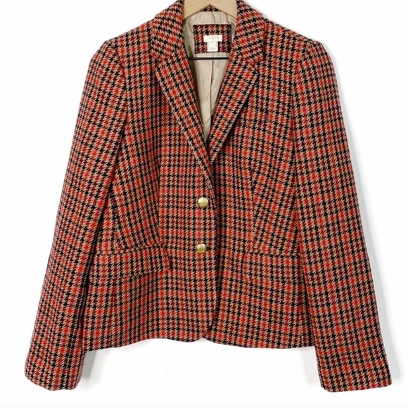 J. Crew Factory Jackets & Blazers - J. Crew Patterned Schoolboy Blazer